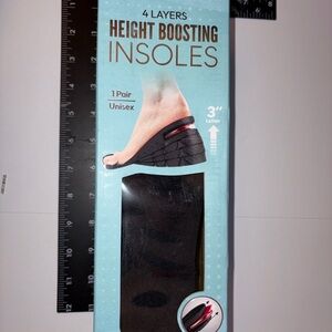 Total Vision products Height Boosting Insoles 4 Layers Boosting 3 Inches Taller!